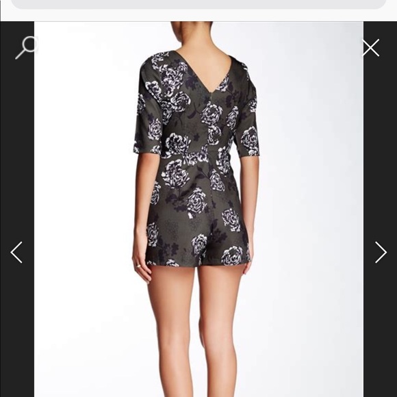 Dirty Ballerina Floral Skirted Romper Sz Medium - Picture 2 of 8